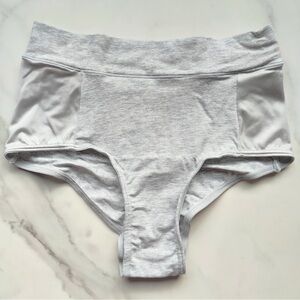 NWT SOMA TELLTALE THE DREAMER SHORTY PANTY IN HEATHER DARK STORMY GRAY SIZE XS